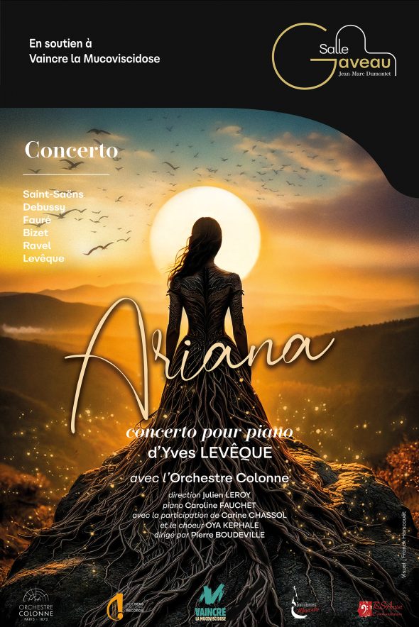 Affiche du concert ARIANA LE TEMPS SUSPENDU